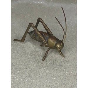 Brass Grasshopper Decoration